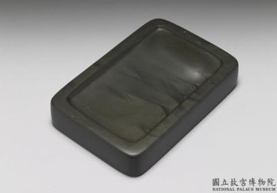 图片[3]-She-stone inkstone, Qing dynasty, Yongzheng reign (1723-1735)-China Archive